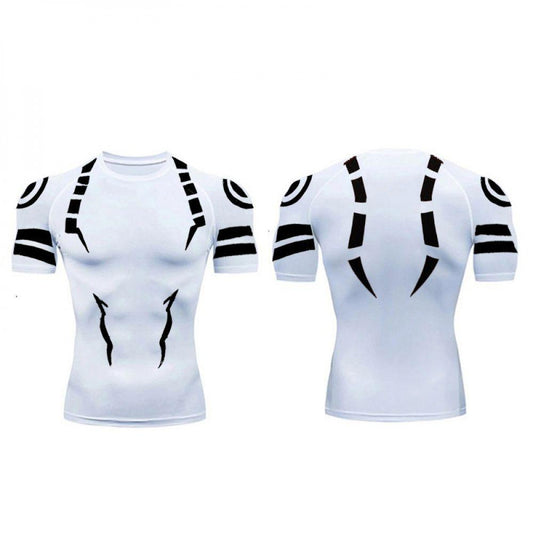 Camisa de compressão Sukuna Jujutsu Kaisen - Apollo Gear Club