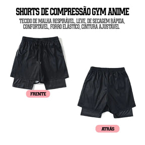 Shorts Sasuke marca da maldição