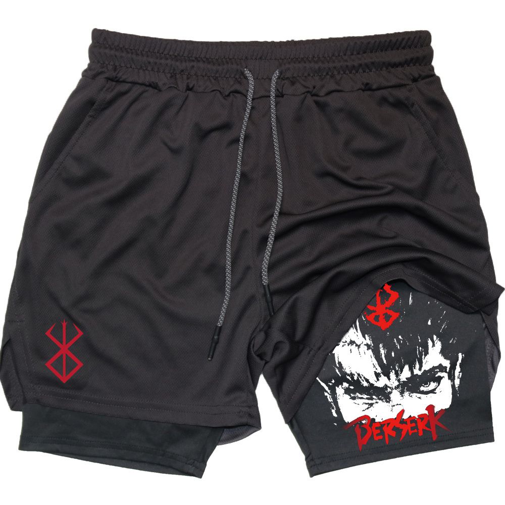 Shorts de Compressão Berserk Guts