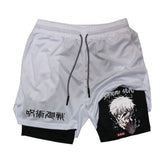 Shorts de Compressão Gojo Satoru Jujutsu Kaisen