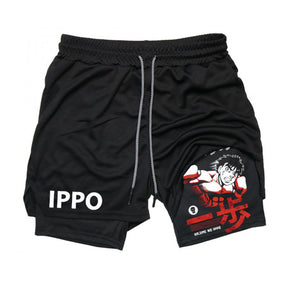 Shorts de Compressão Hajime no Ippo