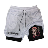 Shorts de Compressão Sukuna Jujutsu Kaisen