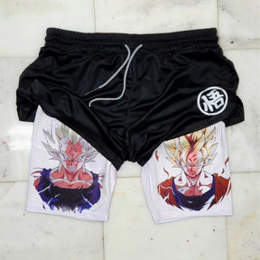 Shorts de Compressão Super Sayajin