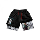 Shorts de Compressão Tanjiro Demon Slayer