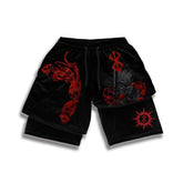 Shorts de Compressão v2 Armadura Berserker